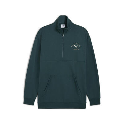 Maglione con zip corta PUMA Class da uomo PUMA