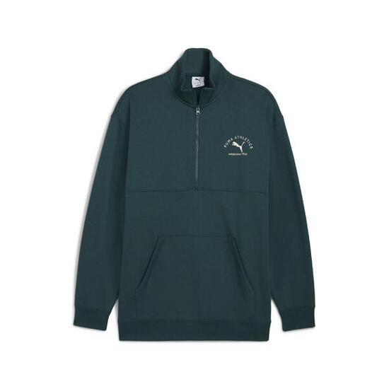 Maglione con zip corta PUMA Class da uomo PUMA