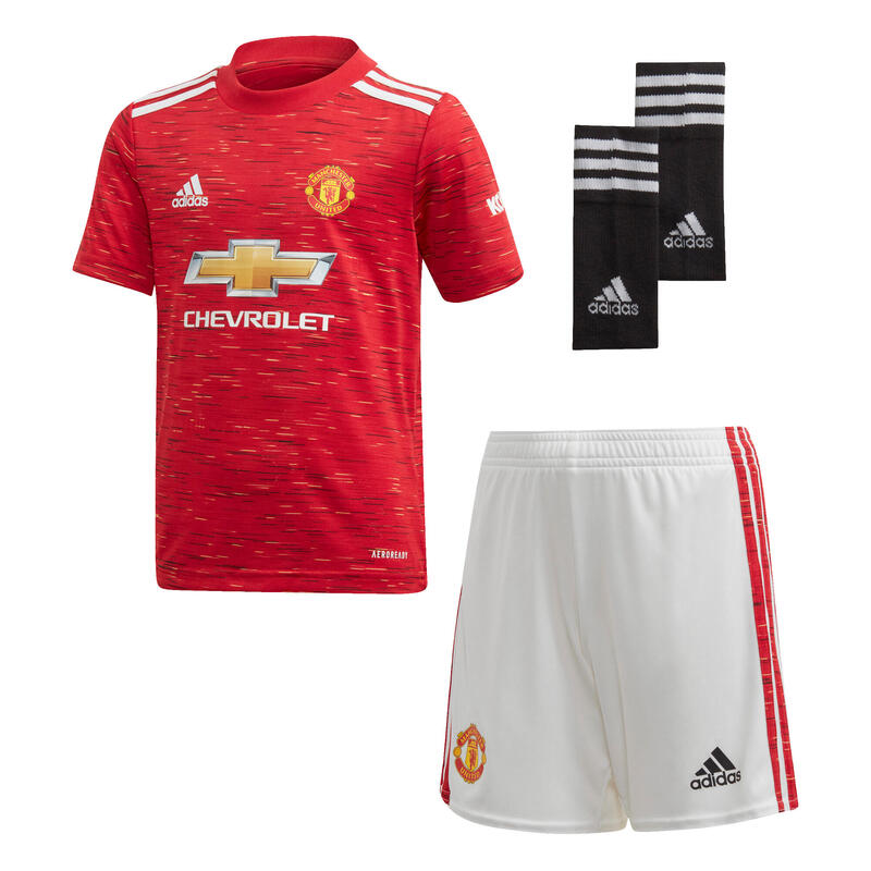 Mini-kit kid domicile Manchester United 2020/21
