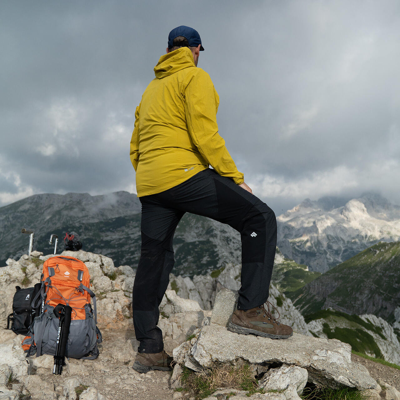Pantalon résistant de trek montagne à jambe détachable Alpinus Gisarak - Homme 7/7