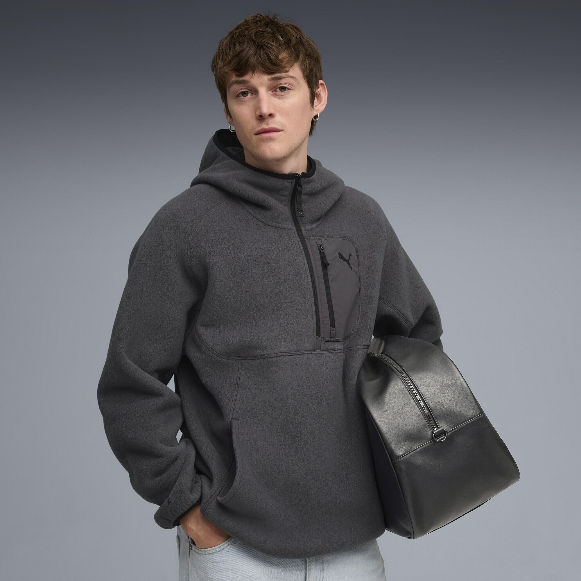 Hoodie à demi-zip PUMATECH Homme PUMA 2/5