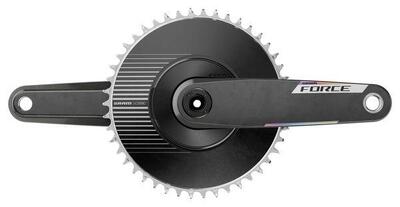 Sram force e1 dub aero 50t crankstel 1x12/13v (zonder koffer) zwart