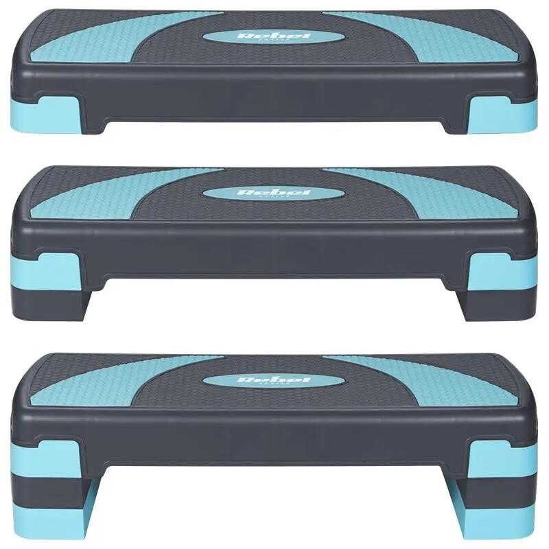 Step do aerobiku 78 cm ćwiczeń fitness 3 stopnie modułowy podest regulowany 6/7