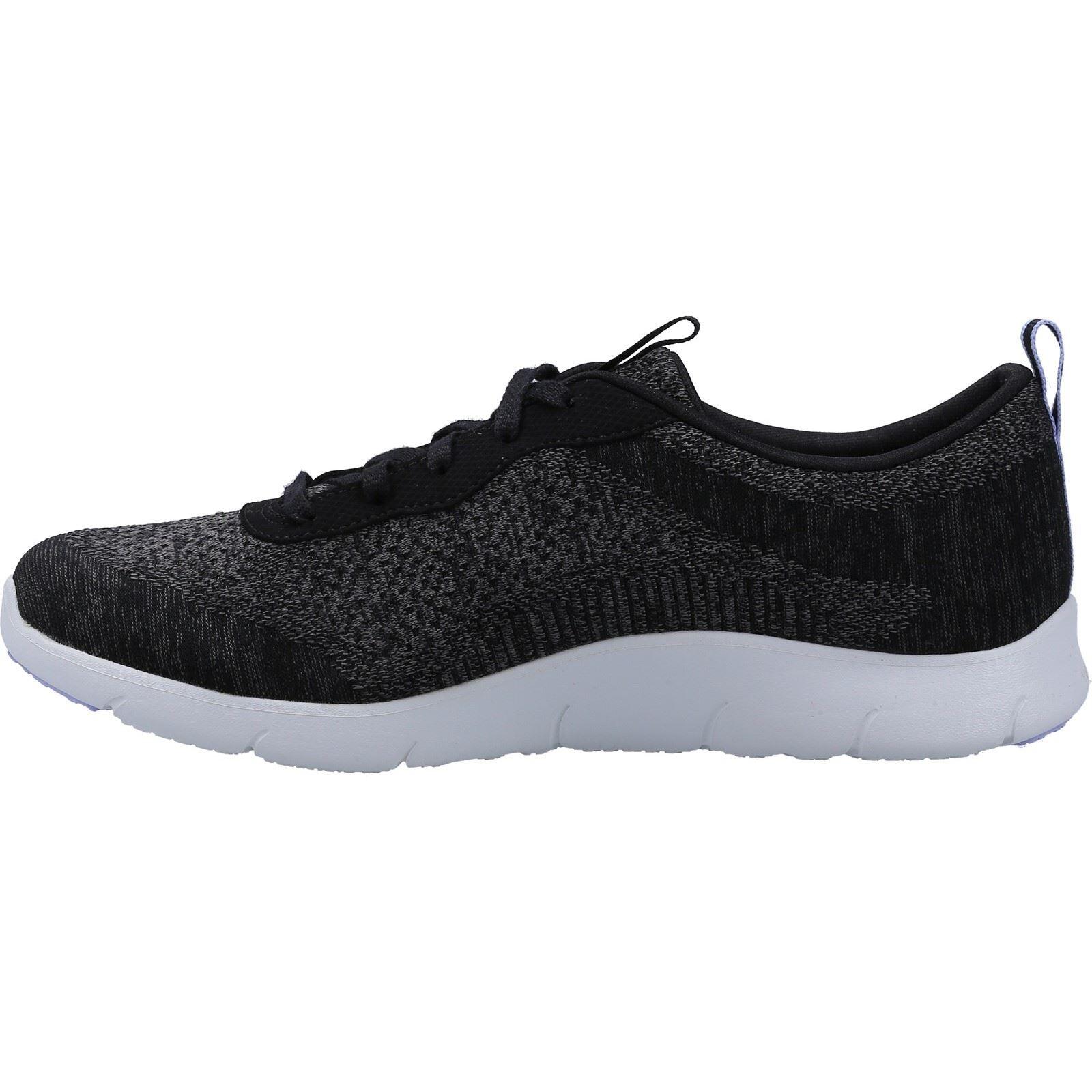 Sapatos de caminhada unisexo Skechers Arch Fit Refine Preto 5/5