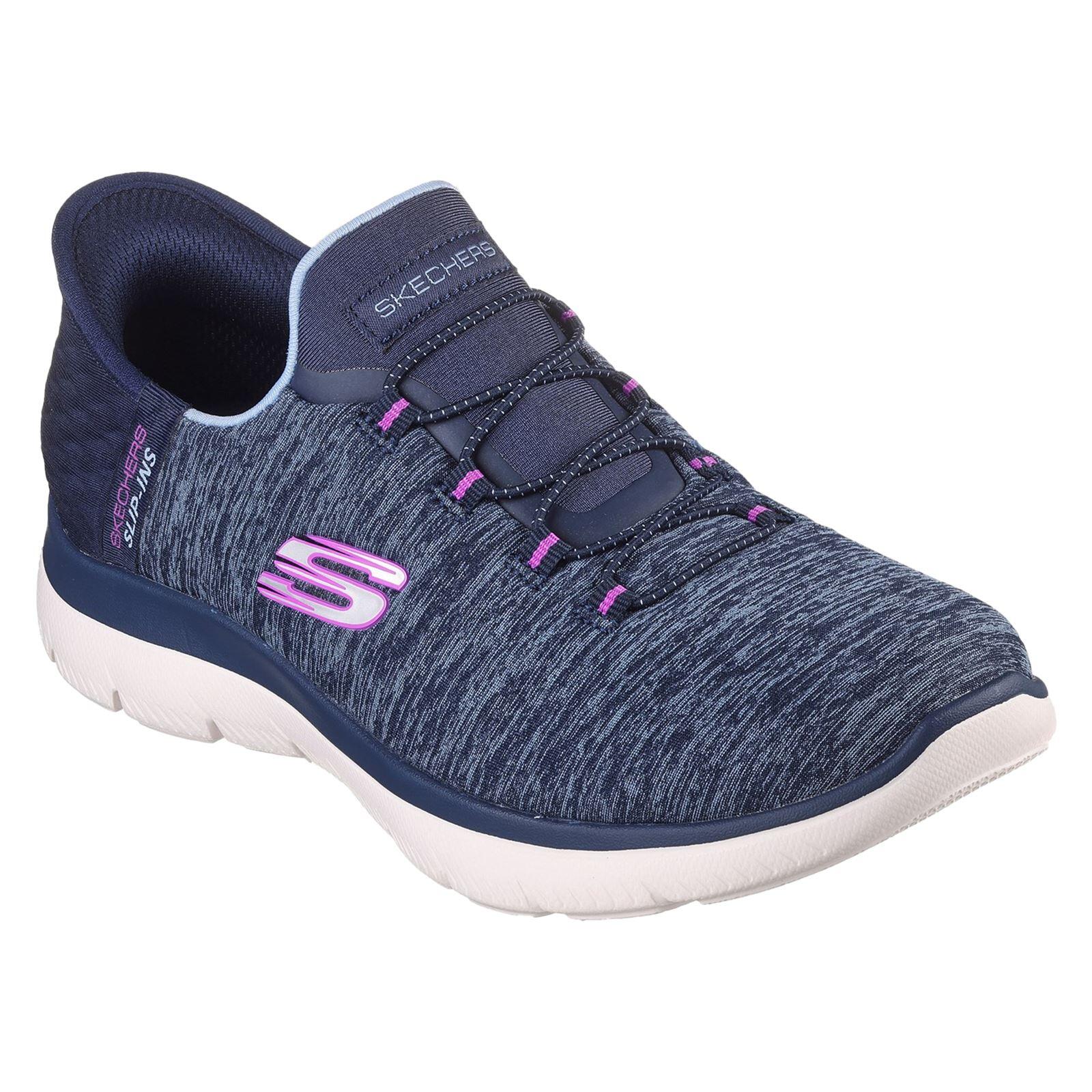 Sapatilhas Skechers Mulher Summits - Dazzling Haze Azuis 6/6