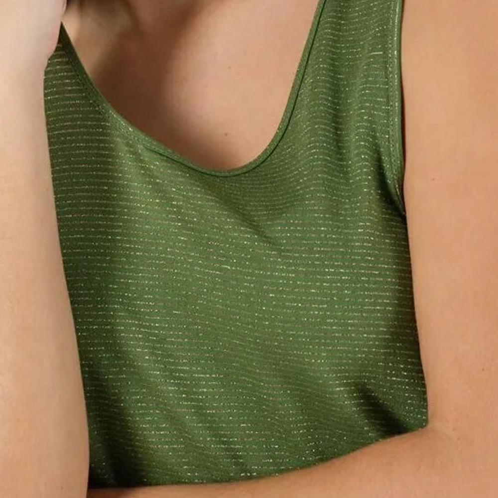 Combi-Short Verte Femme Deeluxe Jalia 3/3
