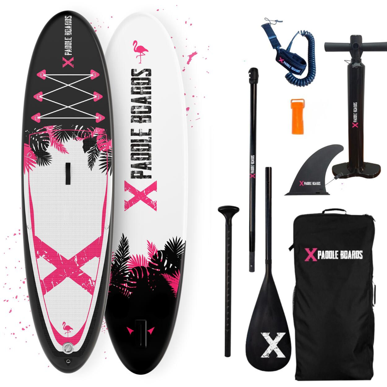 X PADDLE BOARDS Nafukovací SUP X-Flamingo přestavitelný na kajak