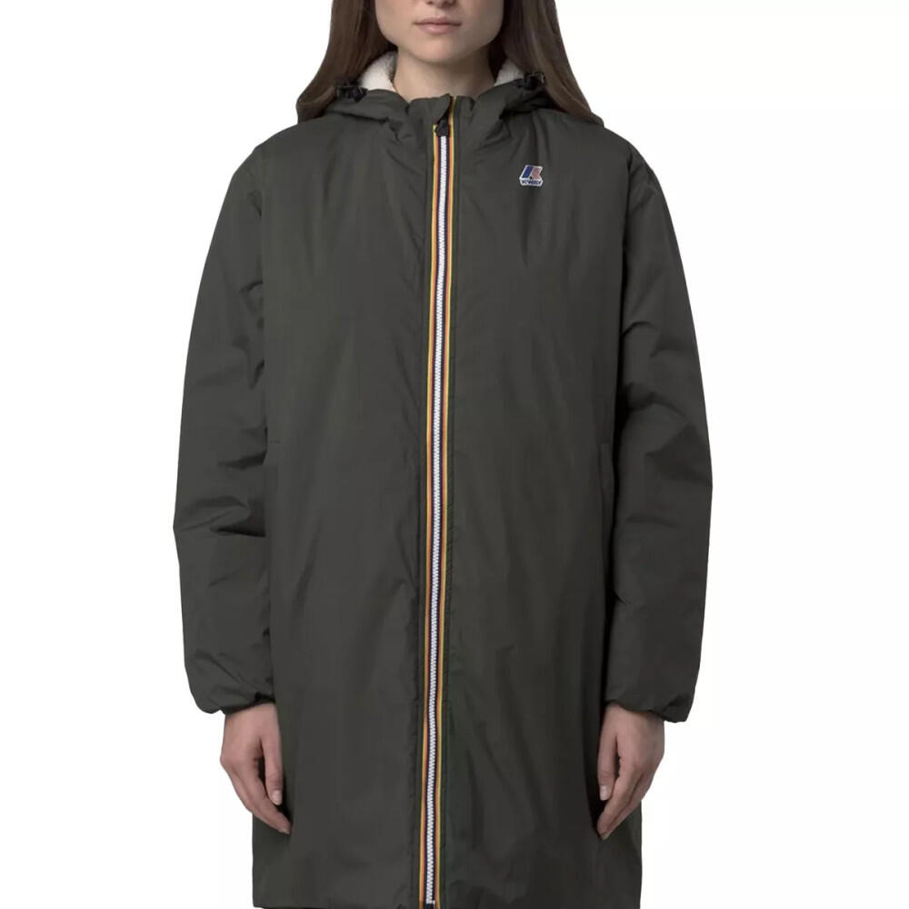 Parka Longue à Capuche Double Sherpa K-Way LE VRAI 4.0 EIFFEL EAST ORSETTO 2/5