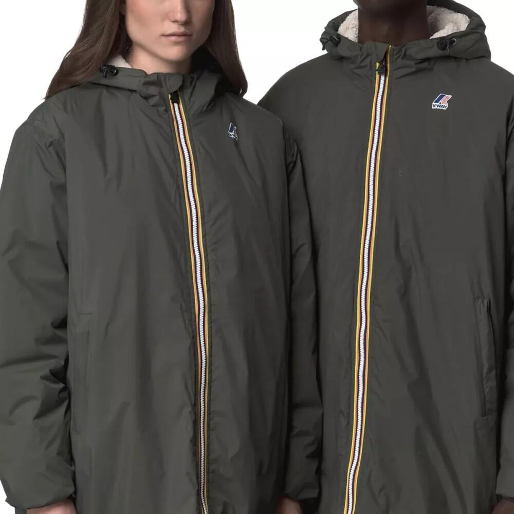 Parka Longue à Capuche Double Sherpa K-Way LE VRAI 4.0 EIFFEL EAST ORSETTO 4/5