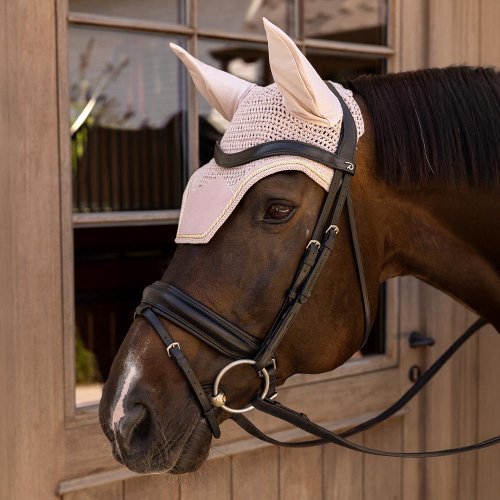 Fliegenhaube Wellington velvet soft rose 3/3