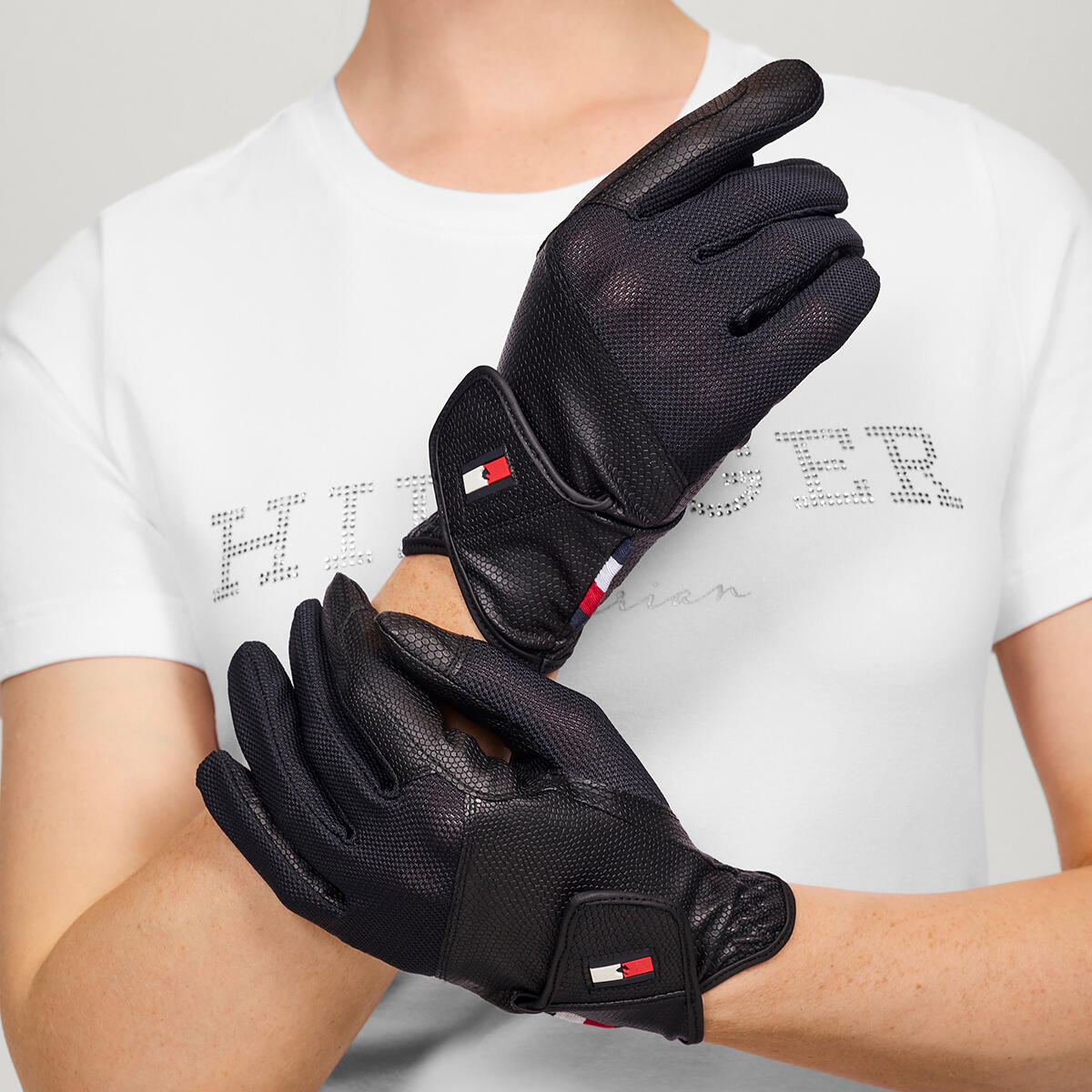Leren rijhandschoenen Tommy Hilfiger Equestrian 2/5