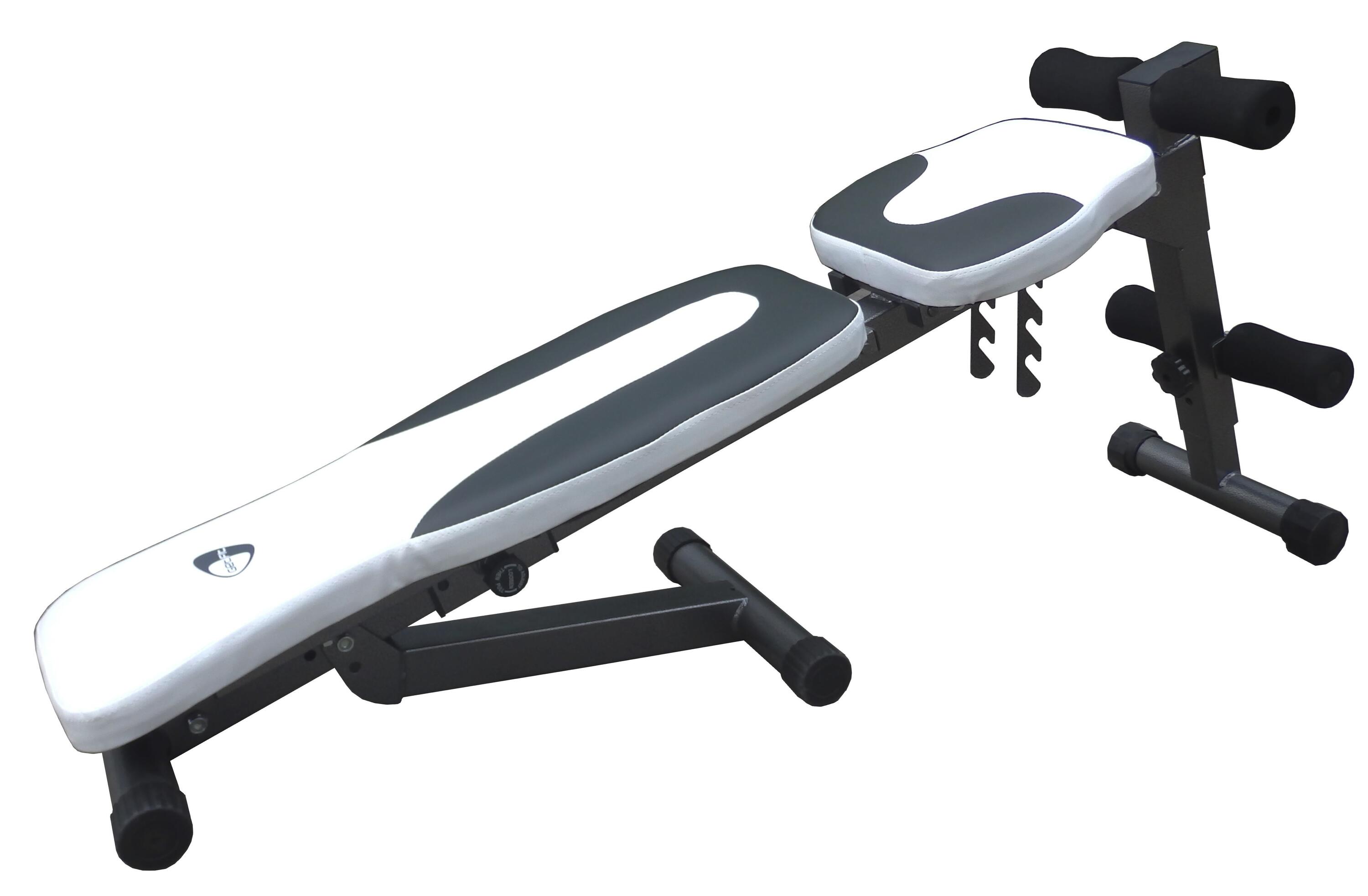 Panca Multifunzione  GetFit Force AD 330 - Schienale Regolabile, Telaio Acciaio, 2/3