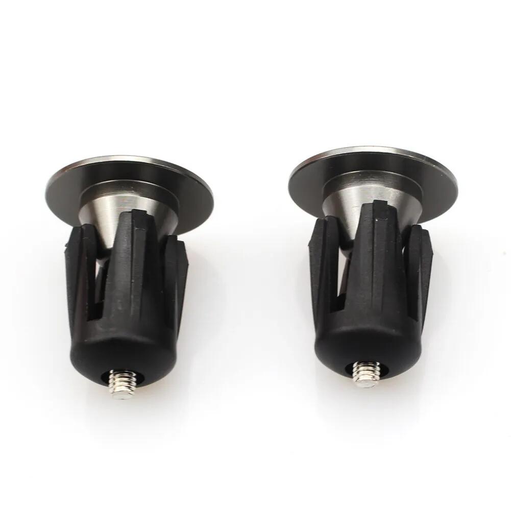Bouchons de cintre vélo AL6061 22-24 mm gris 19 g la paire 3/6