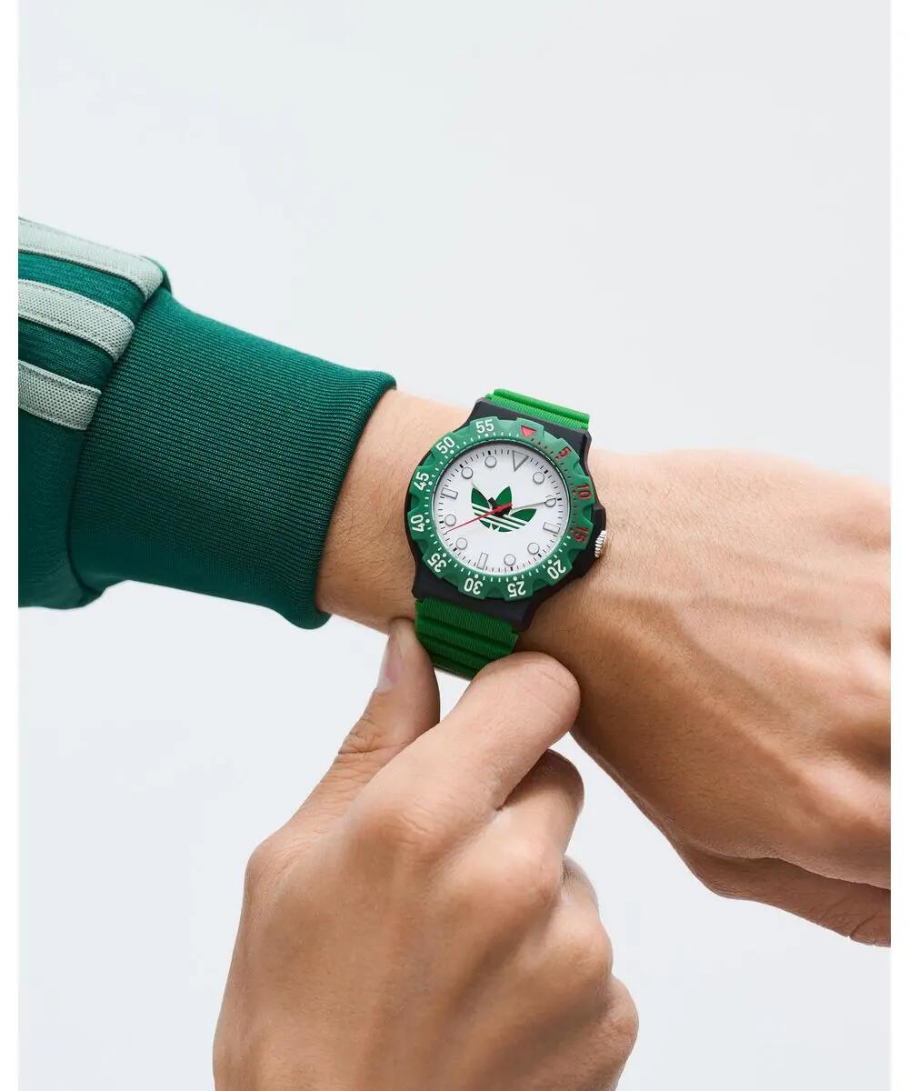 Adidas Originals Analogique Montre Vert/Blanc AOSY25512 4/6