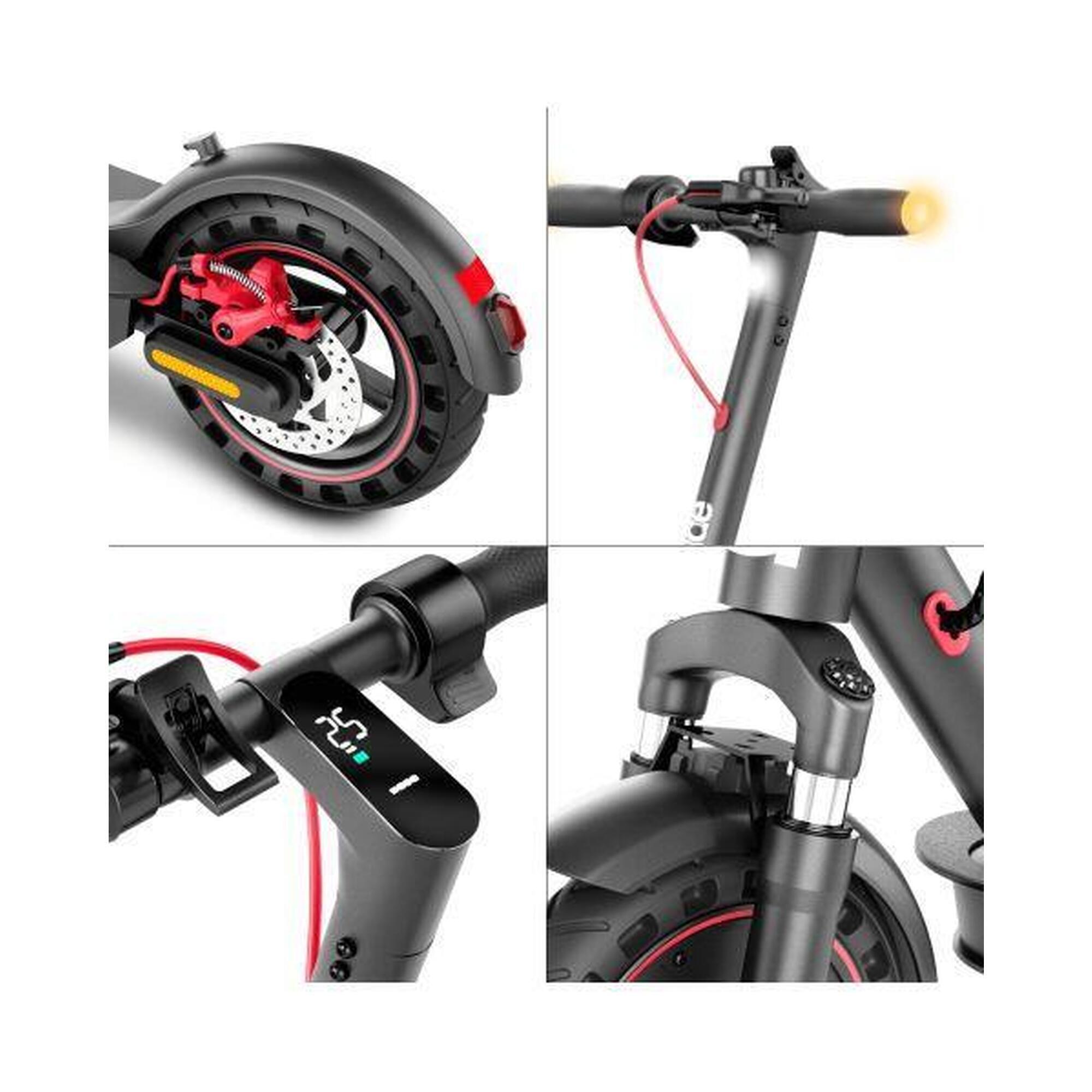 Trottinette électrique CIRCOOTER R3 Homologuée Route - 10 Pouces - Autonomie Jusqu’à 100km - 48V 15Ah - Pliante