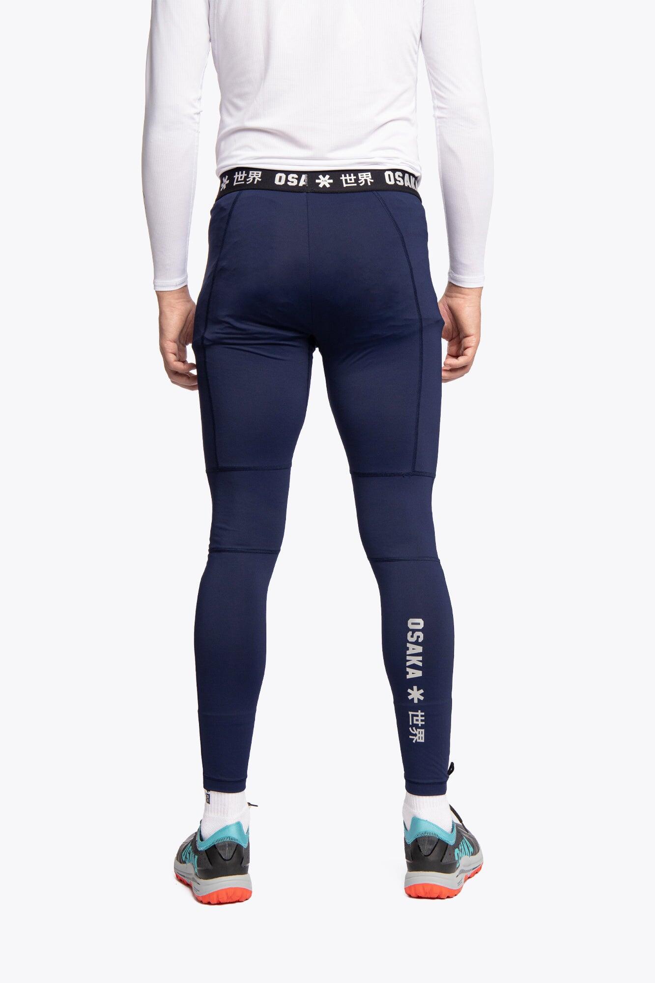 Osaka Herren Baselayer-Tights | Marine 5/6