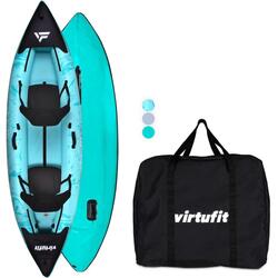 Kayak - Turquoise - Avec sièges kayak et sac de transport - 2/3 personnes