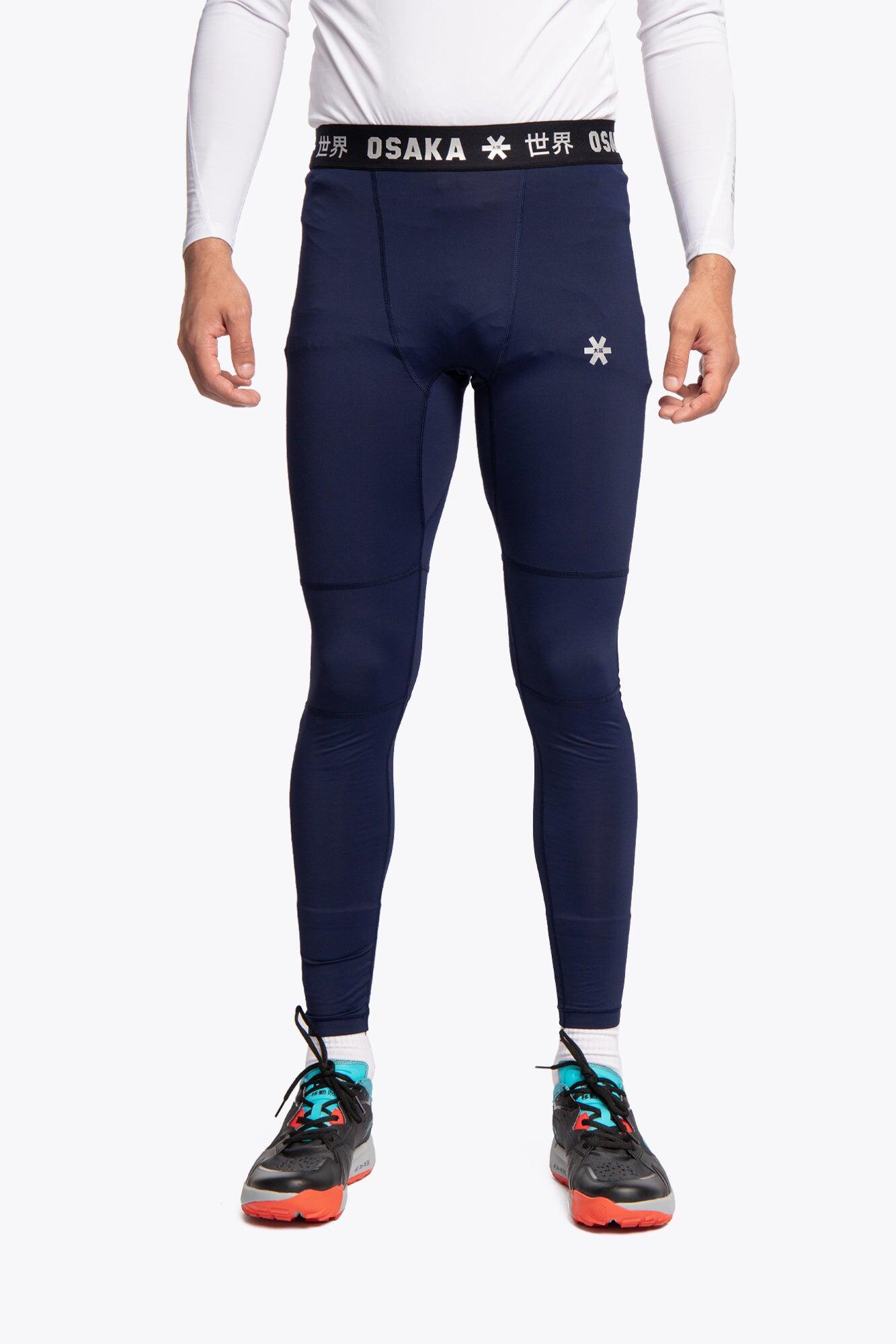Osaka Herren Baselayer-Tights | Marine 3/6