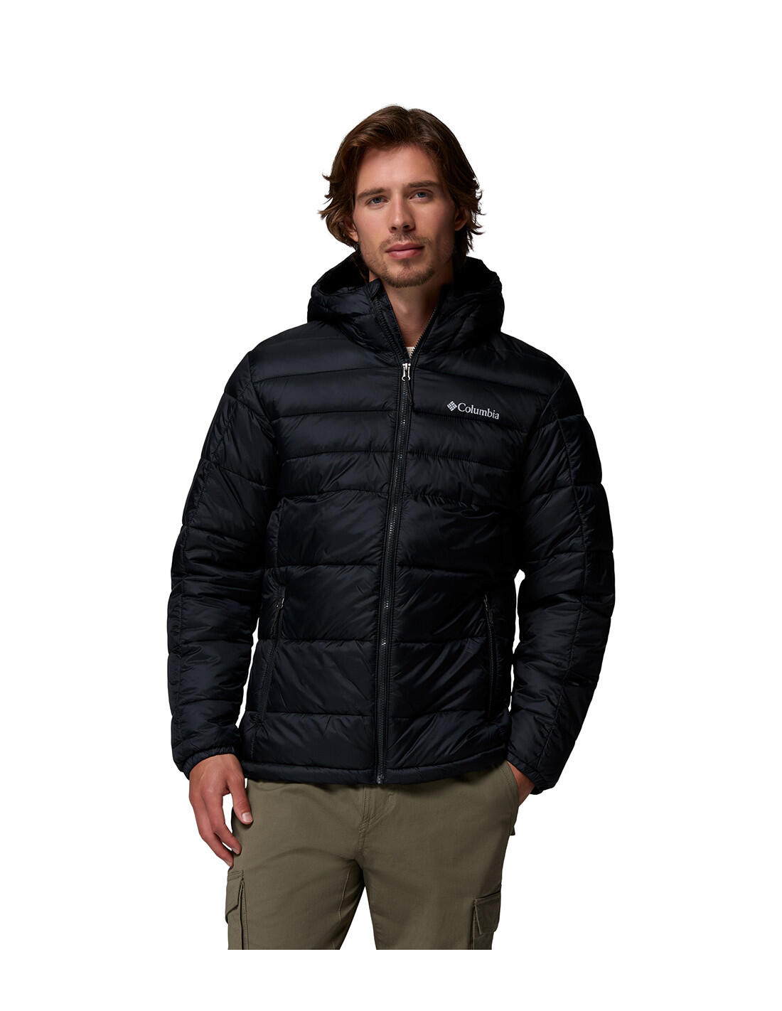 Veste matelassée Columbia Buck Butte II isolante à capuche noire 2/5