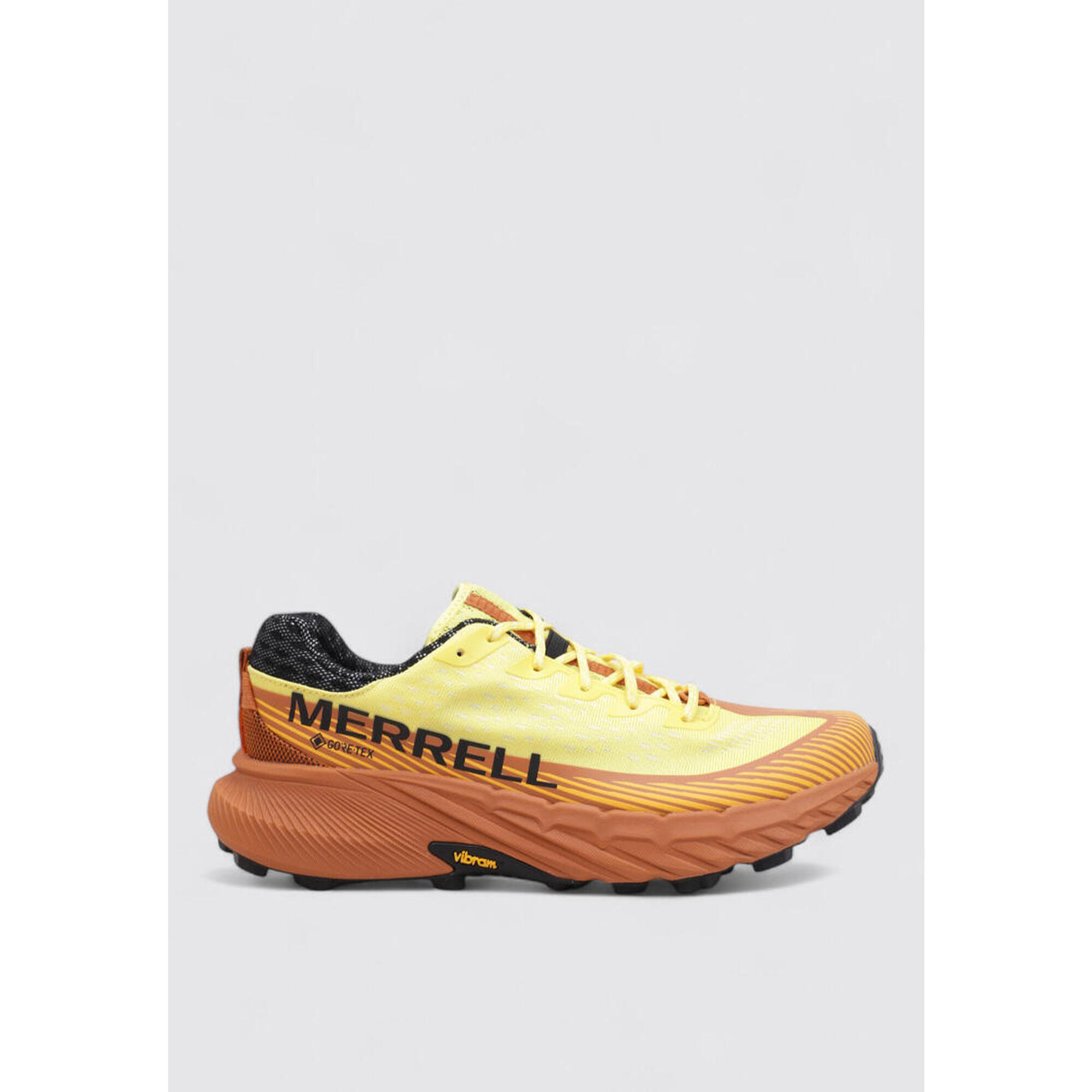 Merrell - Chaussure De Randonnée Baskets Homme Merrell Agility Peak 5 Gore-tex Jaun - Baskets - Jaune|orange - Decathlon