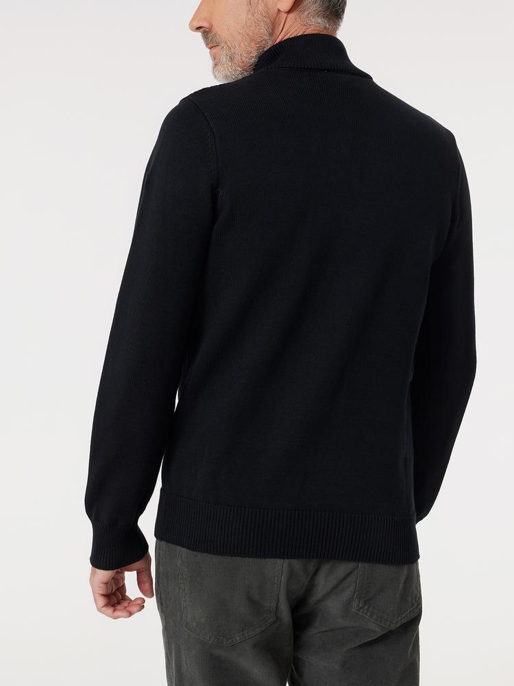 Sudadera Negra de Hombre TBS AXELEC 3/6