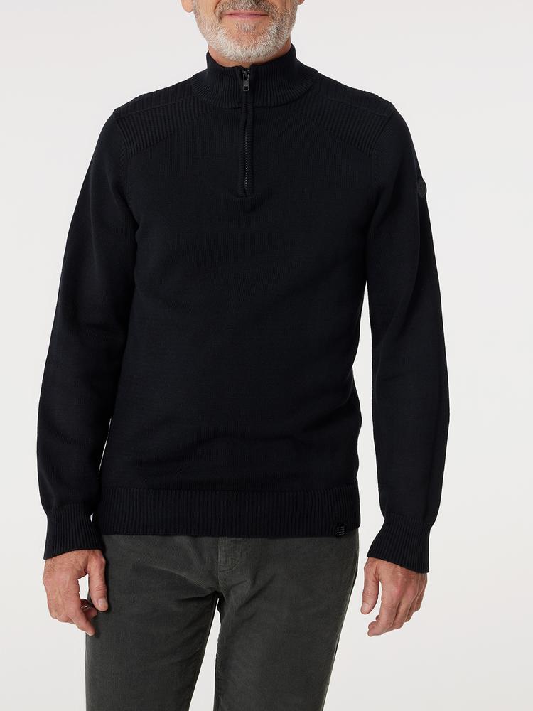 Sudadera Negra de Hombre TBS AXELEC 2/6