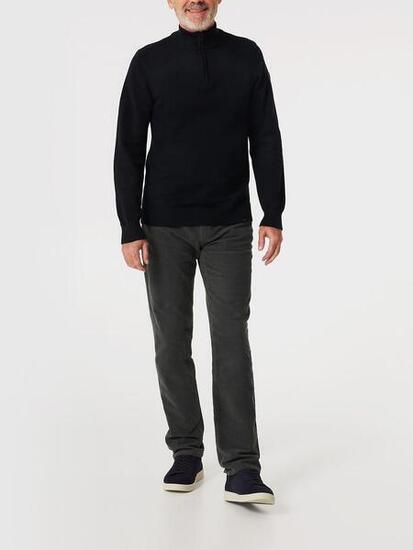 Pull col camionneur Homme - AXELECAM Noir