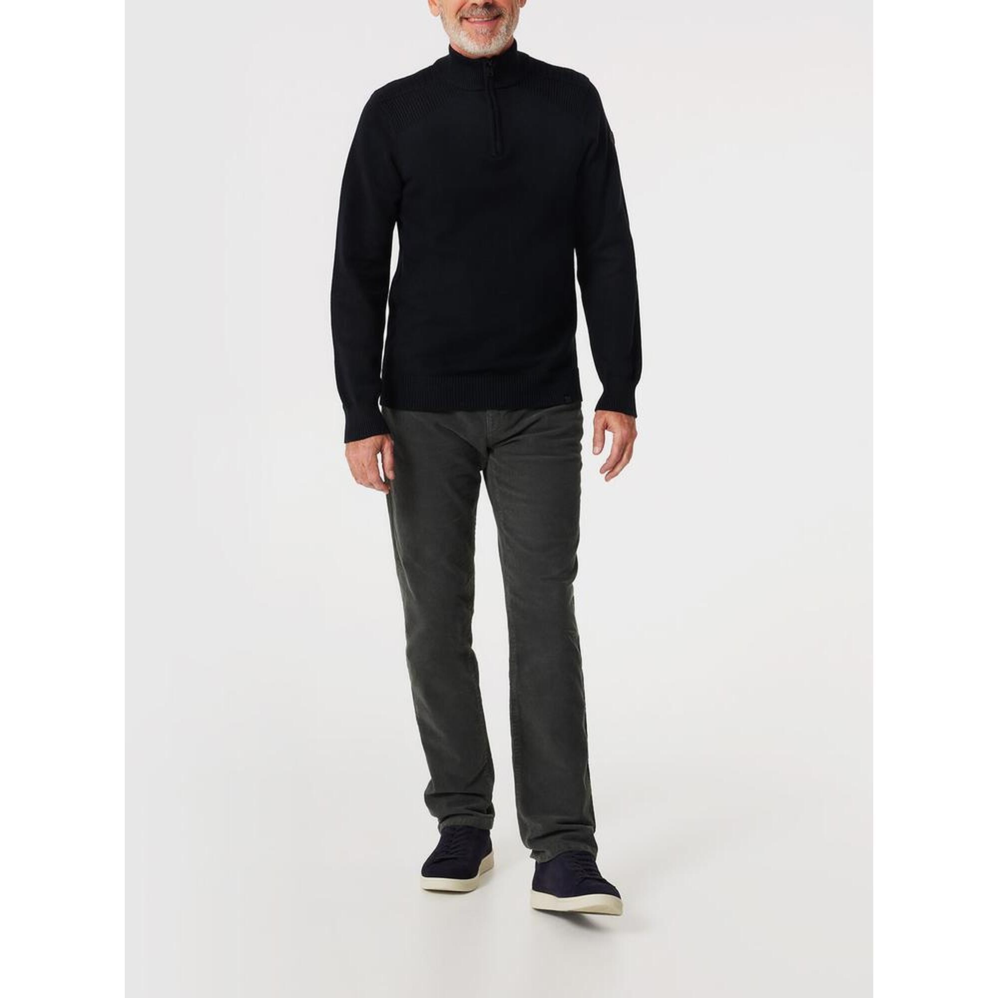 Tbs - Pull Col Camionneur Homme - Axelecam Noir - Pull - Noir - Decathlon