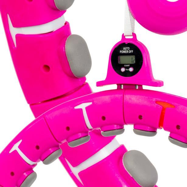 Hula hoop Enero Fit z obciążeniem i licznikiem 110cm 3/6