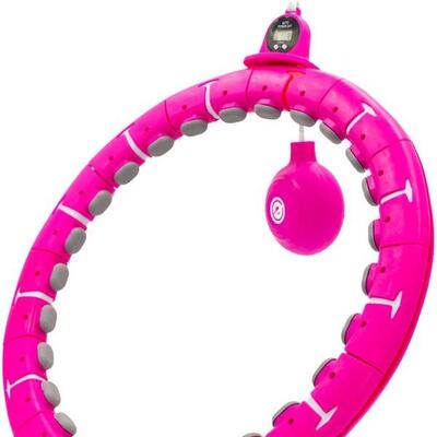 Enero Fit Hula Hoop mit Gewichten und Zähler 110 cm