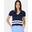Tricou cu guler Sedum Polo Shirt - albastru inchis femei