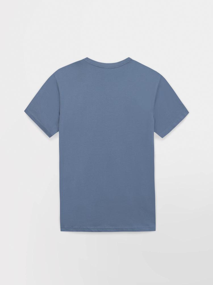 T-shirt manches courtes Homme - OMARITEE Céleste 4/5