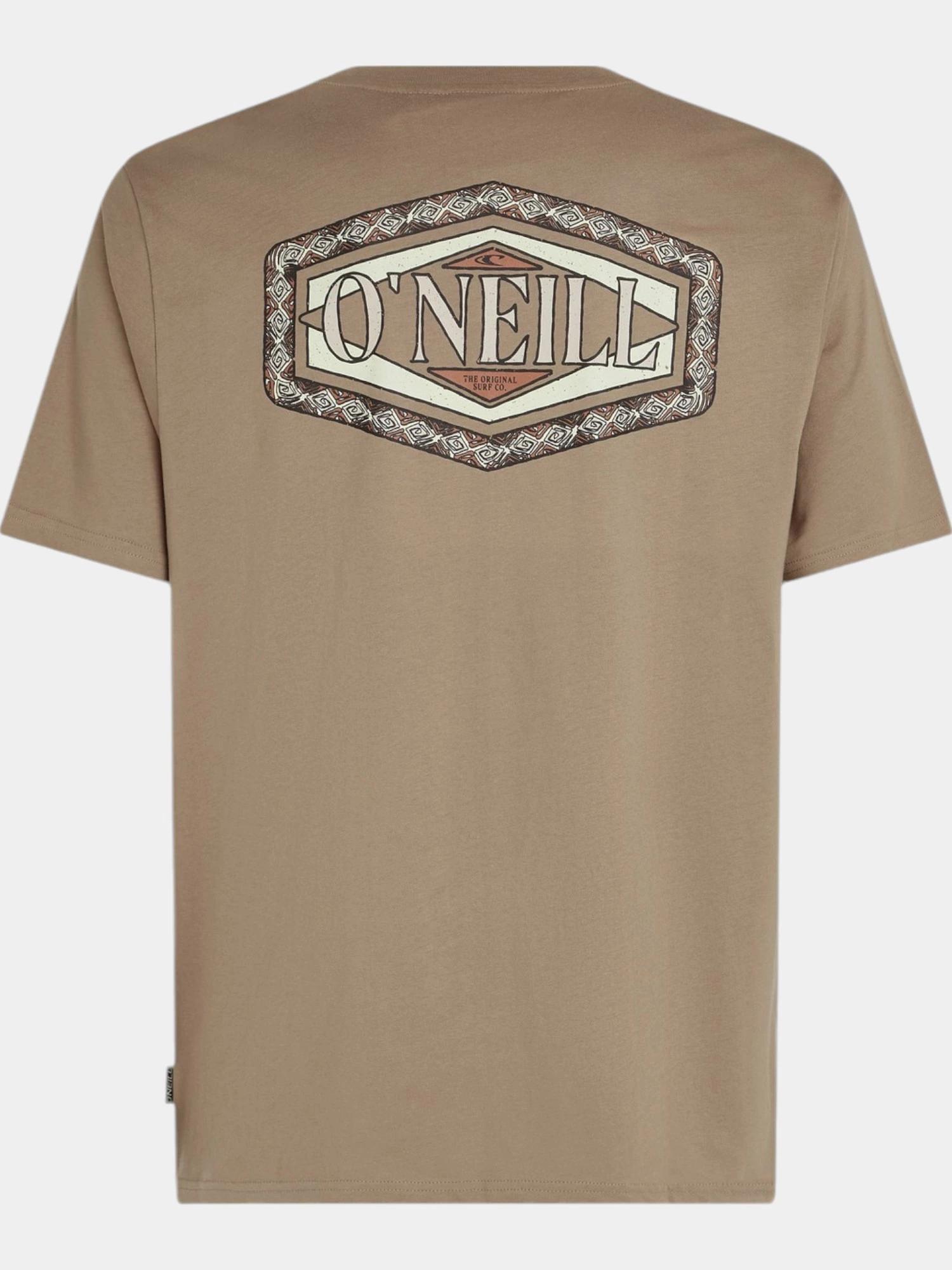 O'NEILL O'neill T-Shirts O'NEILL BACK PRINT T-SHIRT  Hommes Concrete 6/7