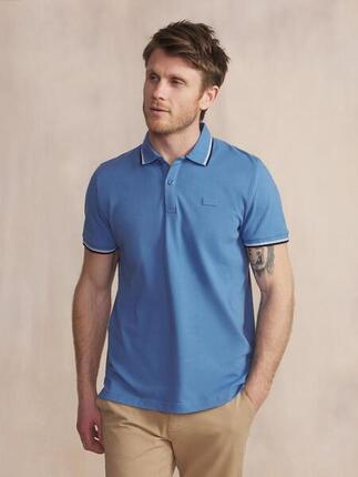 Polo manches courtes homme YVANEPOL Navy