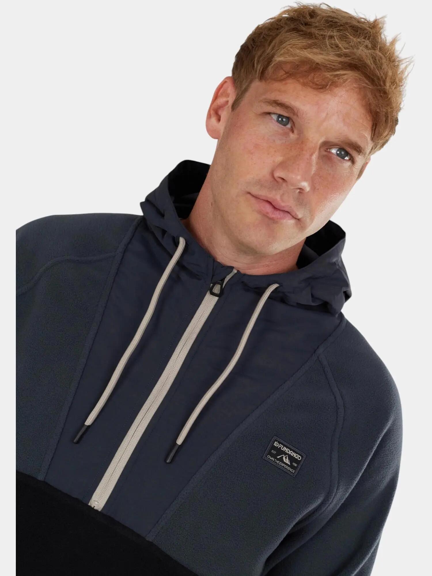 Férfi kapucnis pulóver Carlos Fleece Pullover 5/7