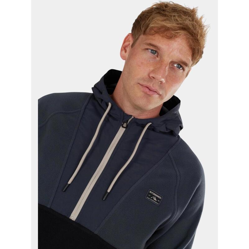 Pulover cu gluga Carlos Fleece Pullover barbati