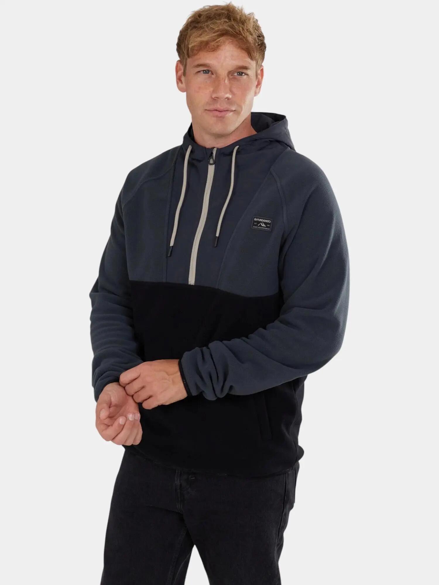 Férfi kapucnis pulóver Carlos Fleece Pullover 4/7