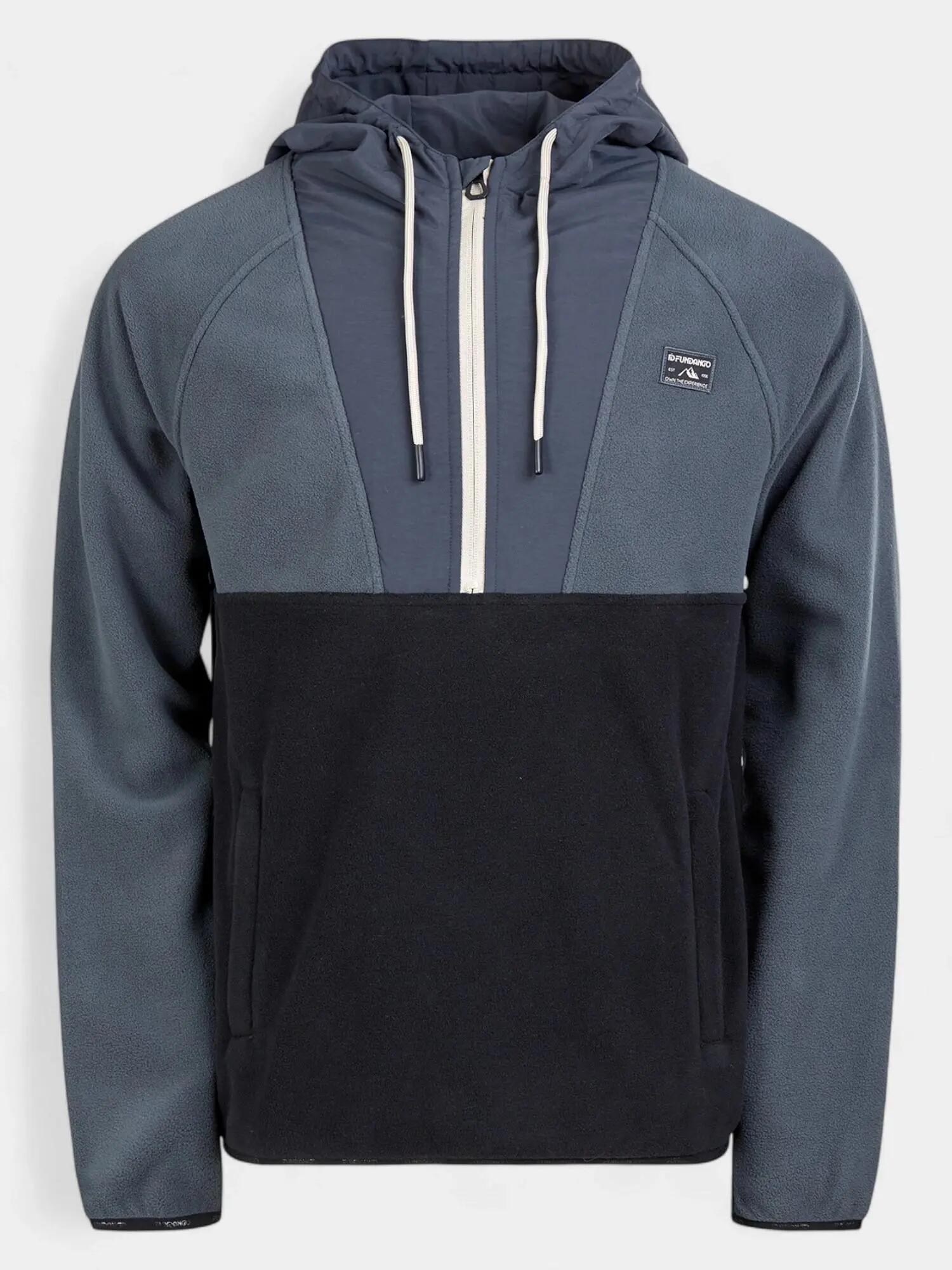 Férfi kapucnis pulóver Carlos Fleece Pullover 6/7