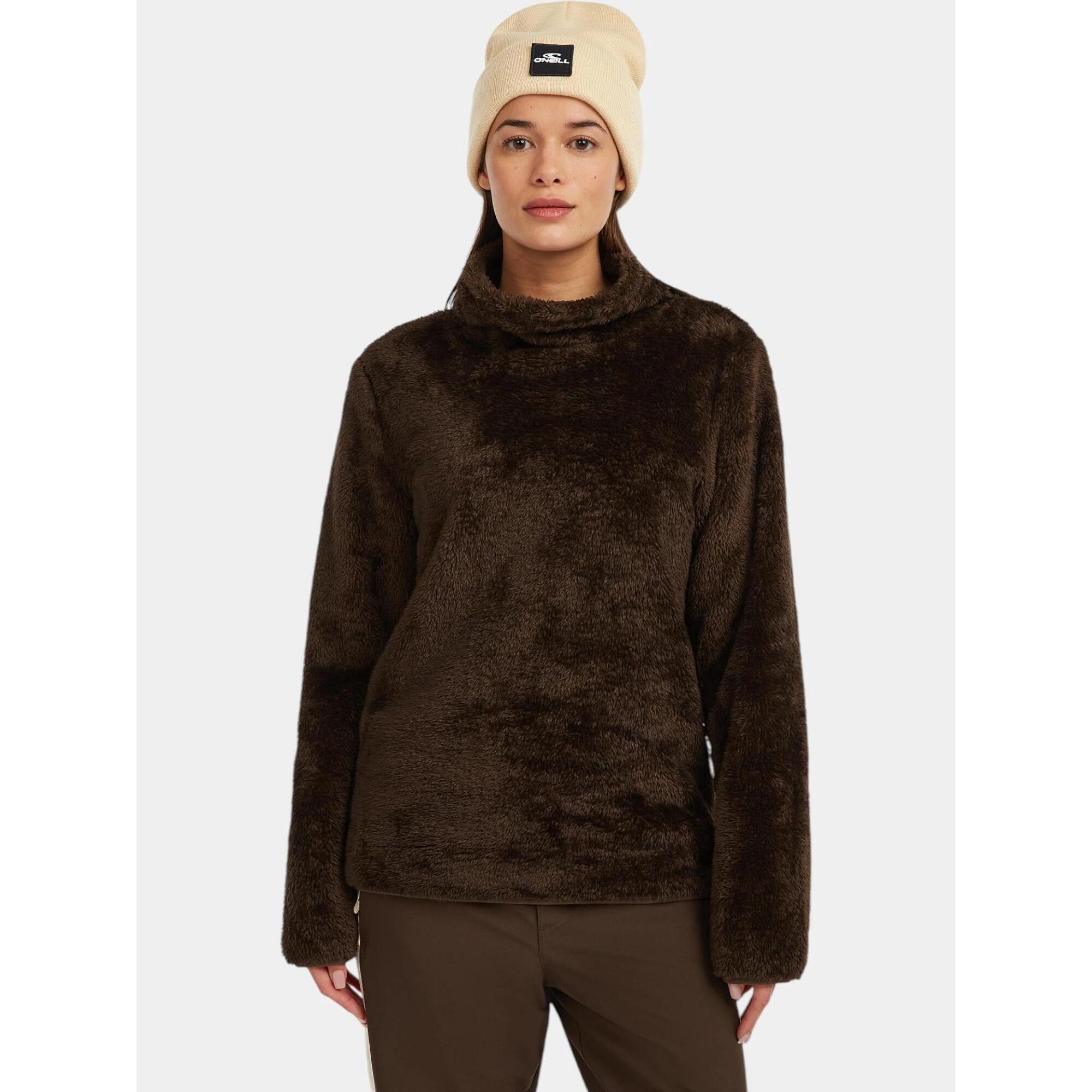 O'Neill - Pull Femme Fwc'cruz Fuzzy - Polaire - Marron - Decathlon