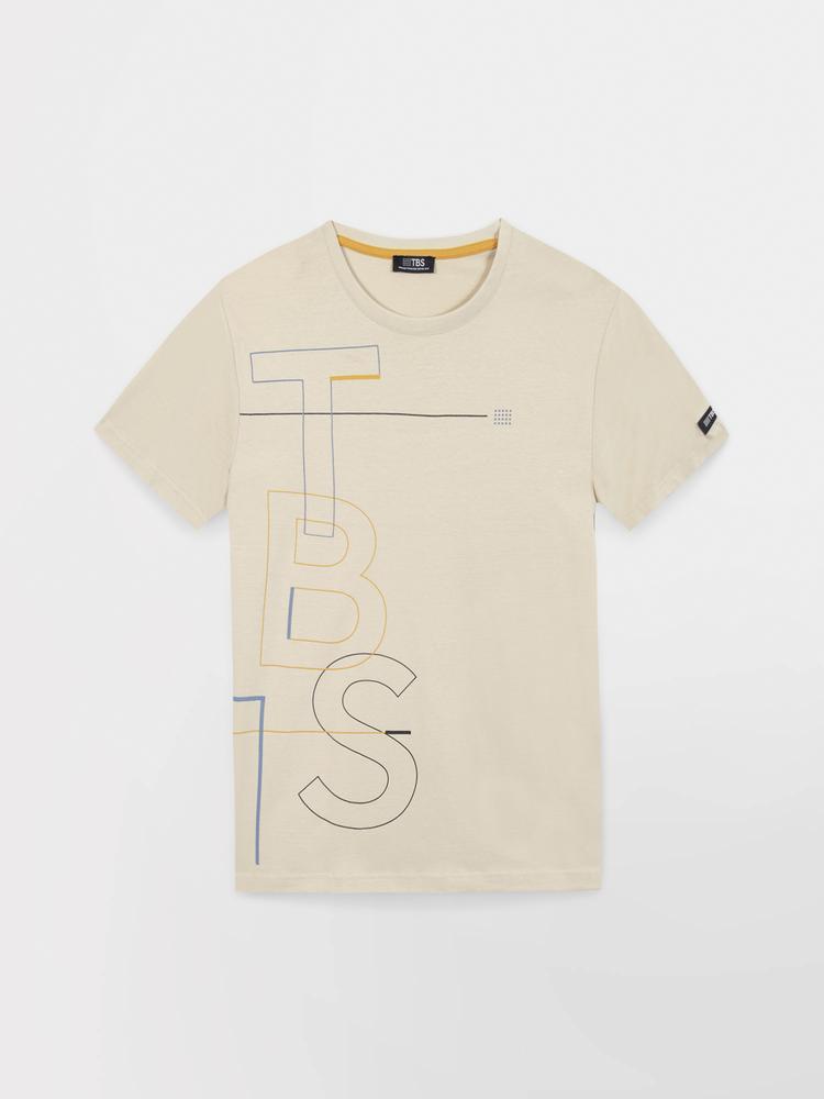 T-shirt manches courtes homme JAMAITEE - Chaux 4/5