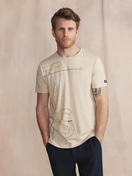 1973 JAMAITEE T-shirt homme manches courtes Chaux 100 % coton