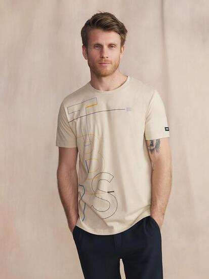 1973 JAMAITEE T-shirt manches courtes homme Chaux