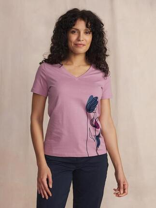 T-shirt manches courtes femme MELBATEE Craie