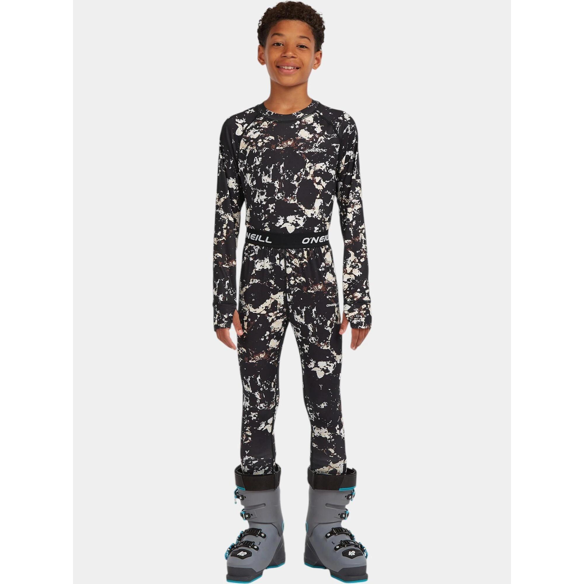 O'Neill - Sous-vêtement Technique Enfants Baseset - Sous Vêtement Haut - Beige|marron|noir - Taille Unique - Decathlon