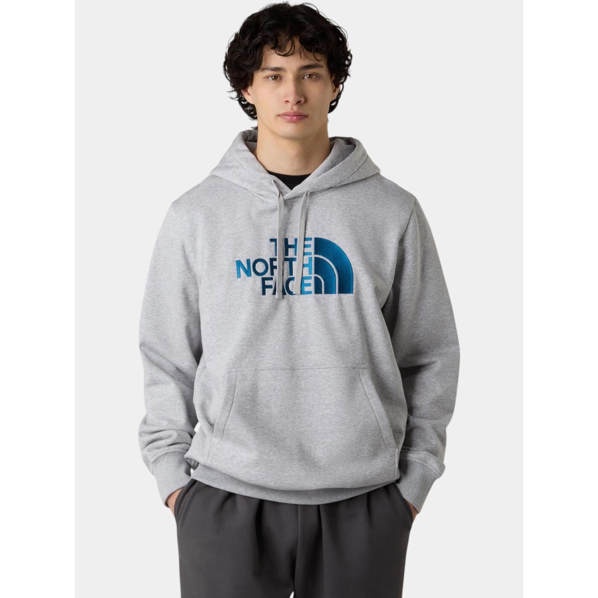 The North Face - Sweatshirt Men M Drew Peak - Sweat-shirt - Gris - Decathlon