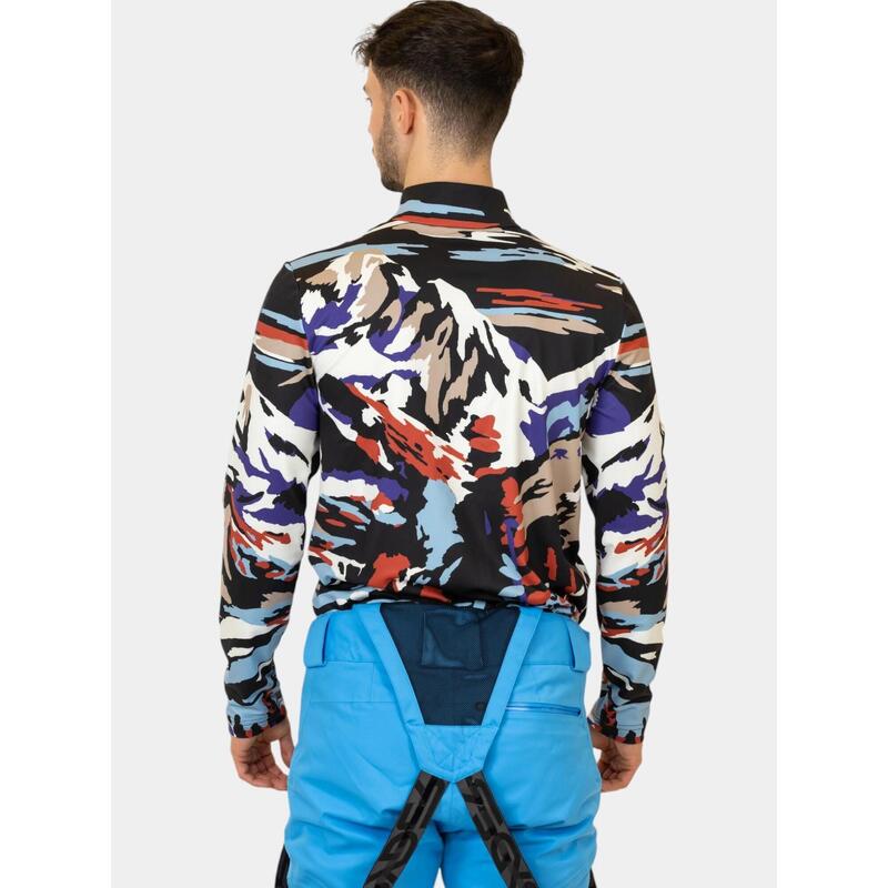 Top lenjerie de corp Podium 1/2 Zip barbati