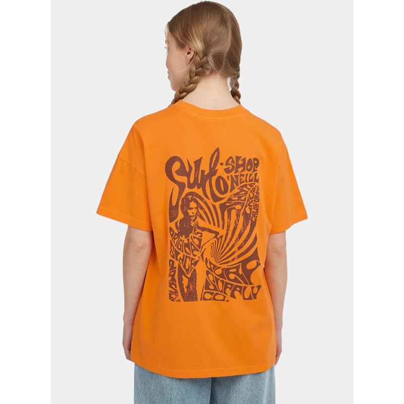 Tricou cu maneci scurte O'Riginals Back Print T-Shirt femei