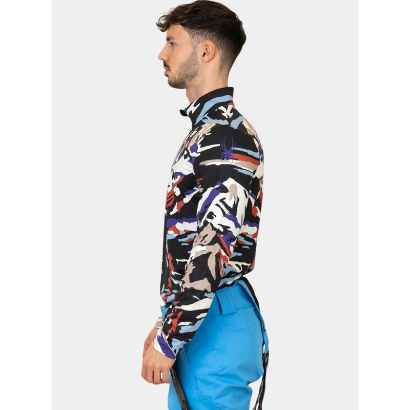 Top lenjerie de corp Podium 1/2 Zip barbati