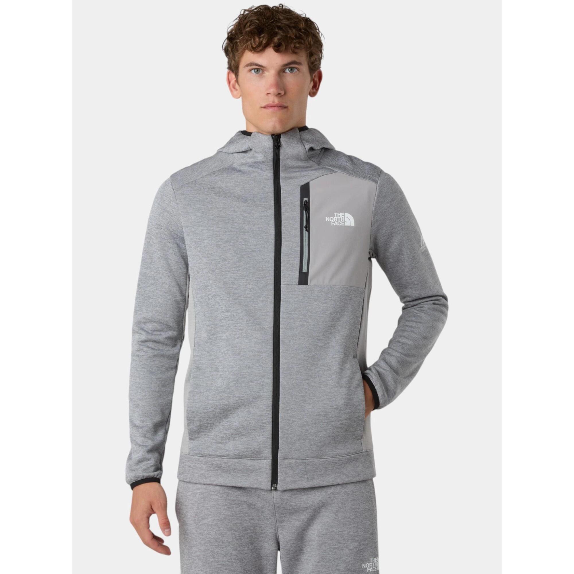 The North Face - Pull Homme M Mountain Athletics - Polaire - Gris - Decathlon