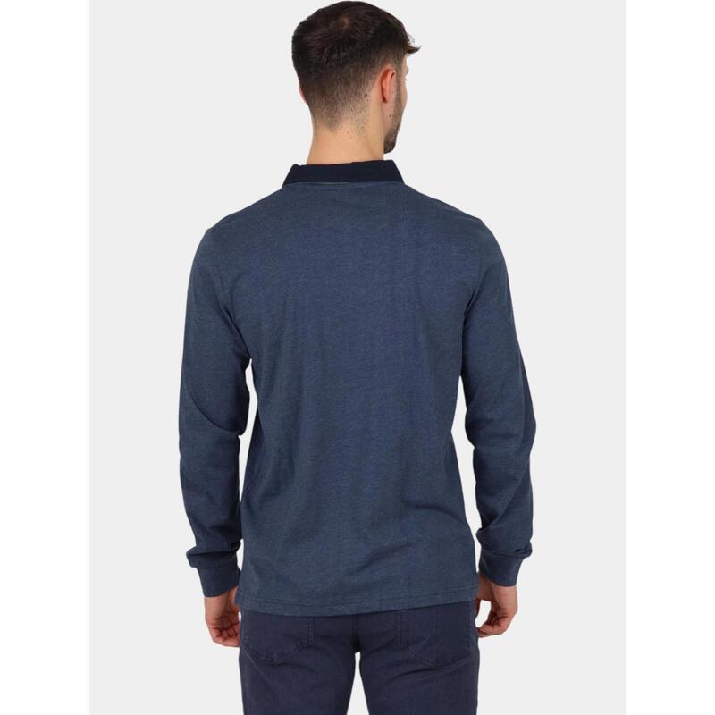Tricou cu maneci lungi si guler Pekanpol barbati